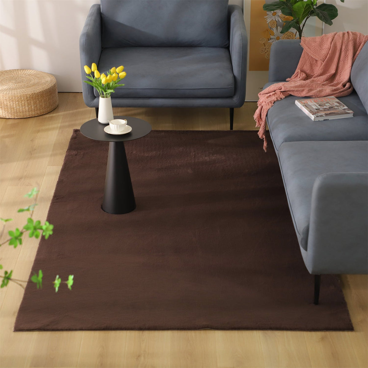 Soft Accent Area Rug — Multiple Sizes