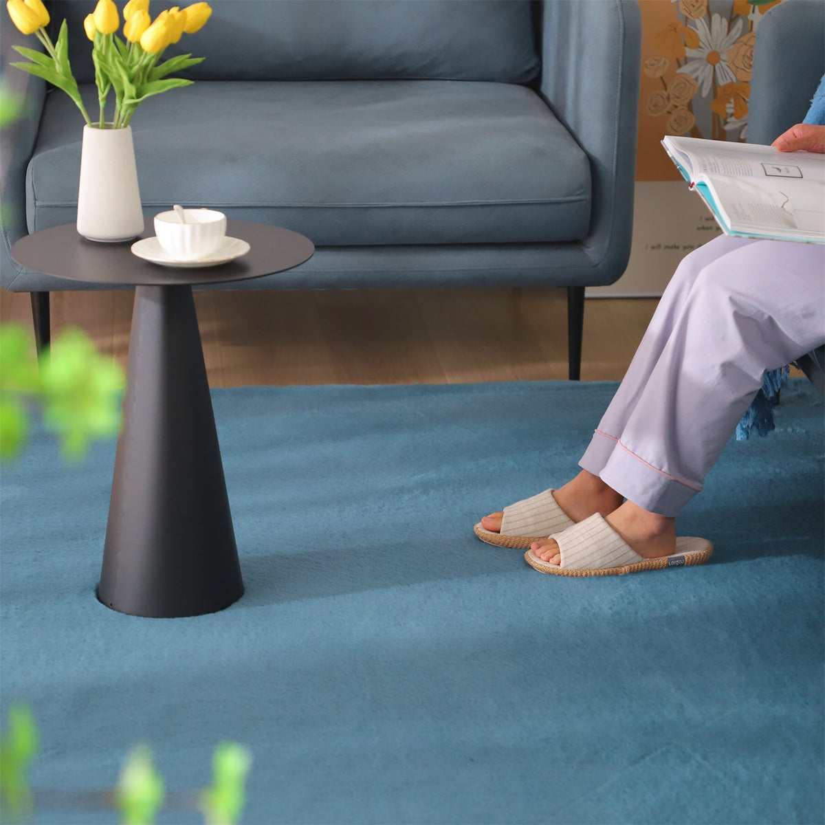 Soft Accent Area Rug — Multiple Sizes