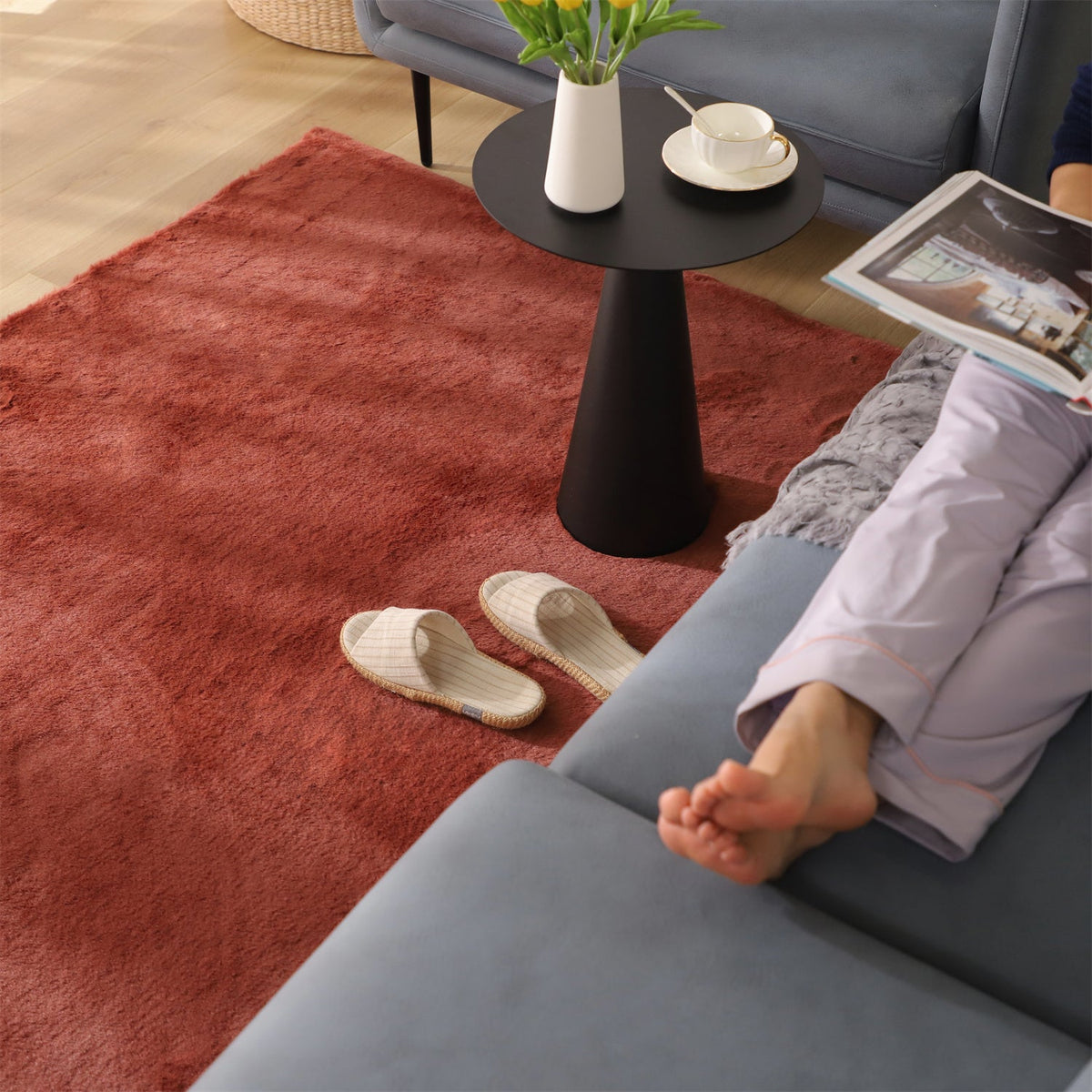 Soft Accent Area Rug — Multiple Sizes