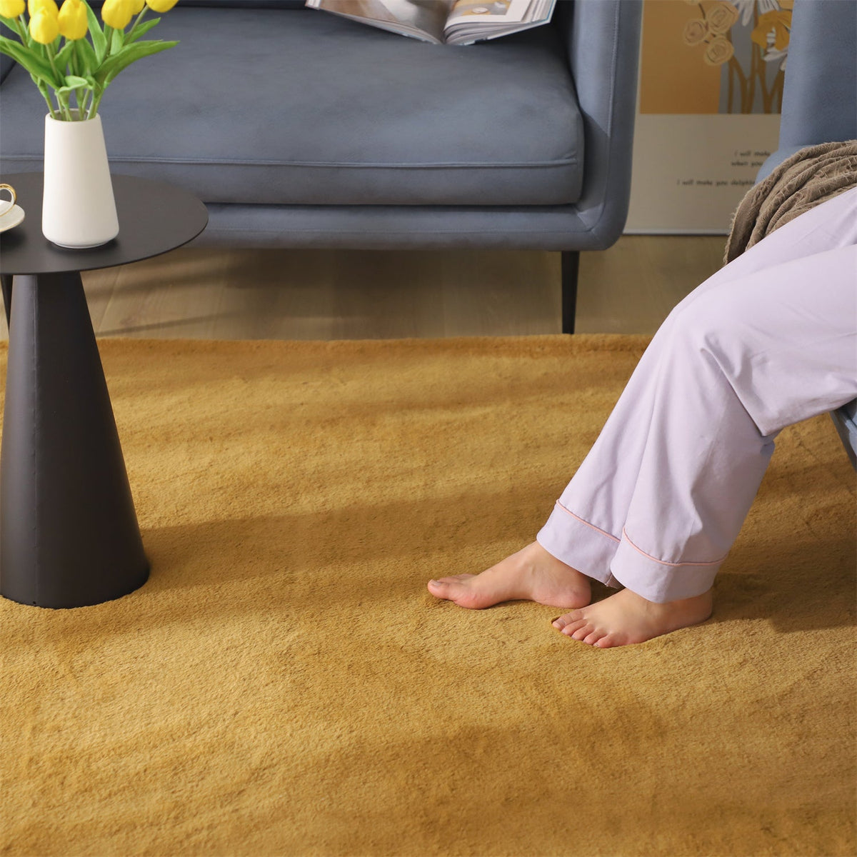 Soft Accent Area Rug — Multiple Sizes