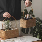 Natural Woven Carry Basket