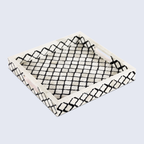 Black & White Moroccan Inlay Tray
