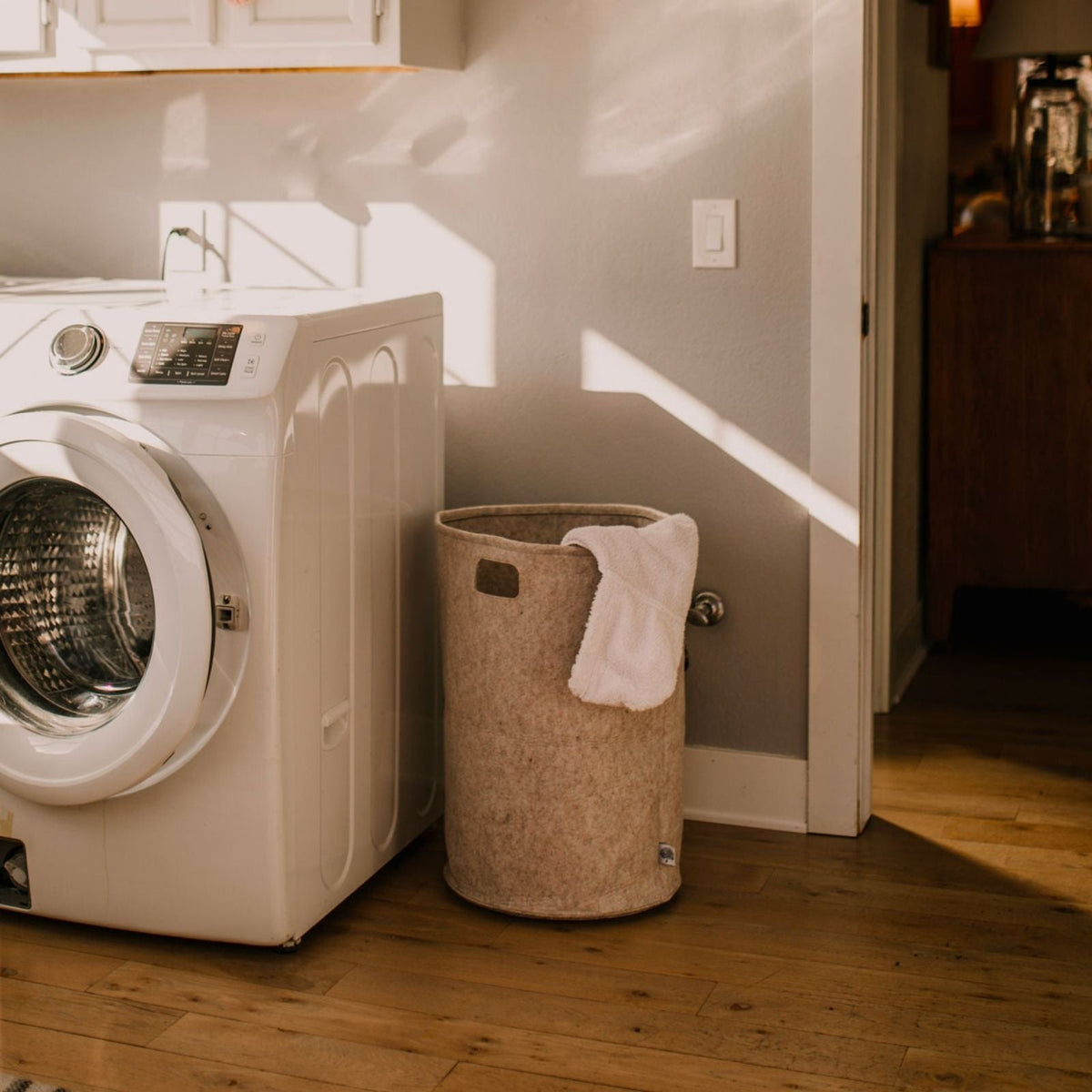 Soft Felt Everyday Laundry Hamper — product view 12