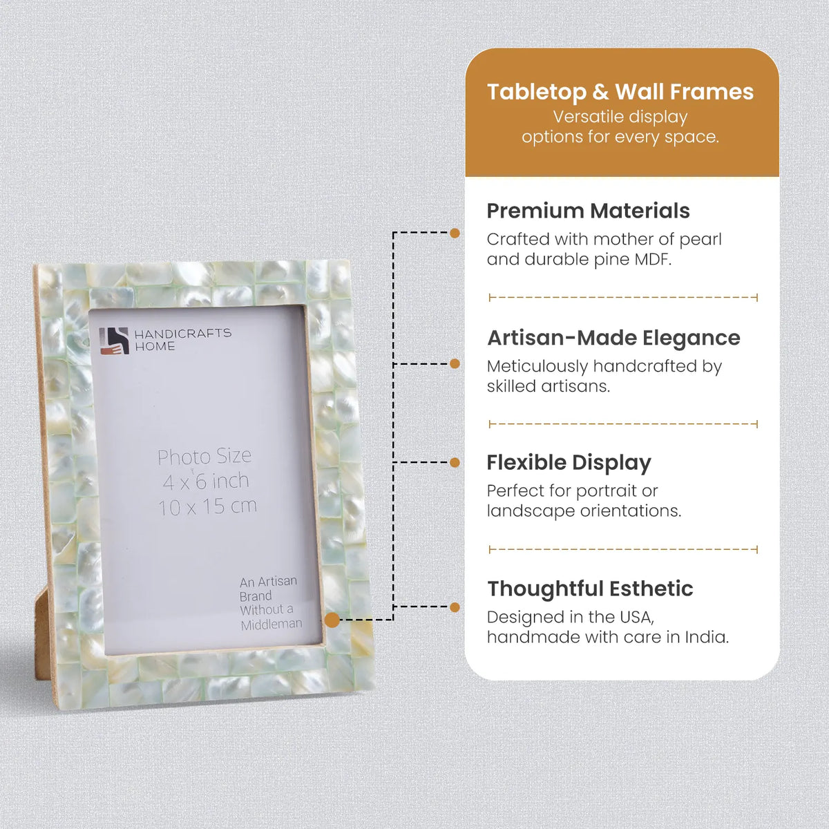 Green Mother-of-Pearl Inlay Frame