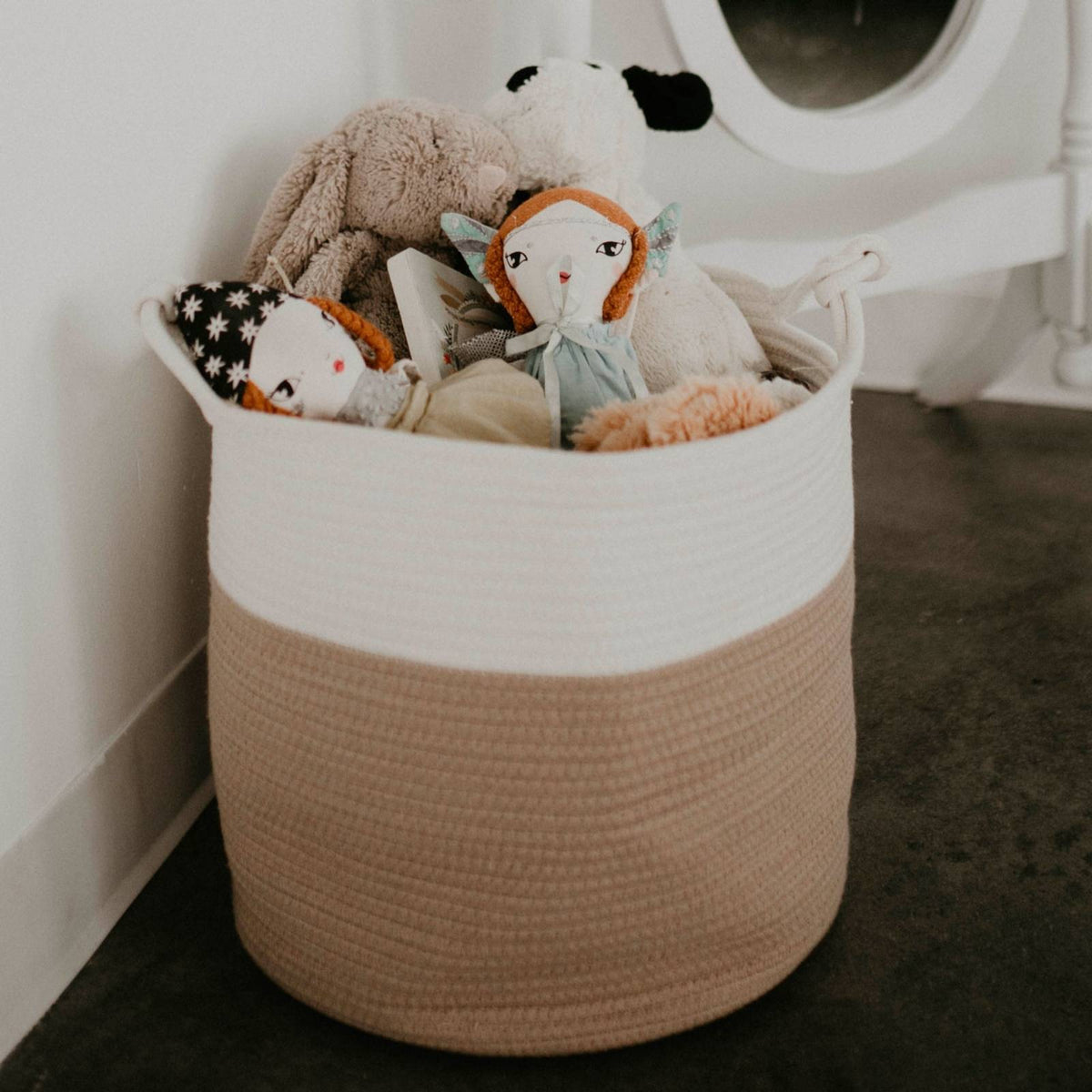 Soft Rope Storage Basket
