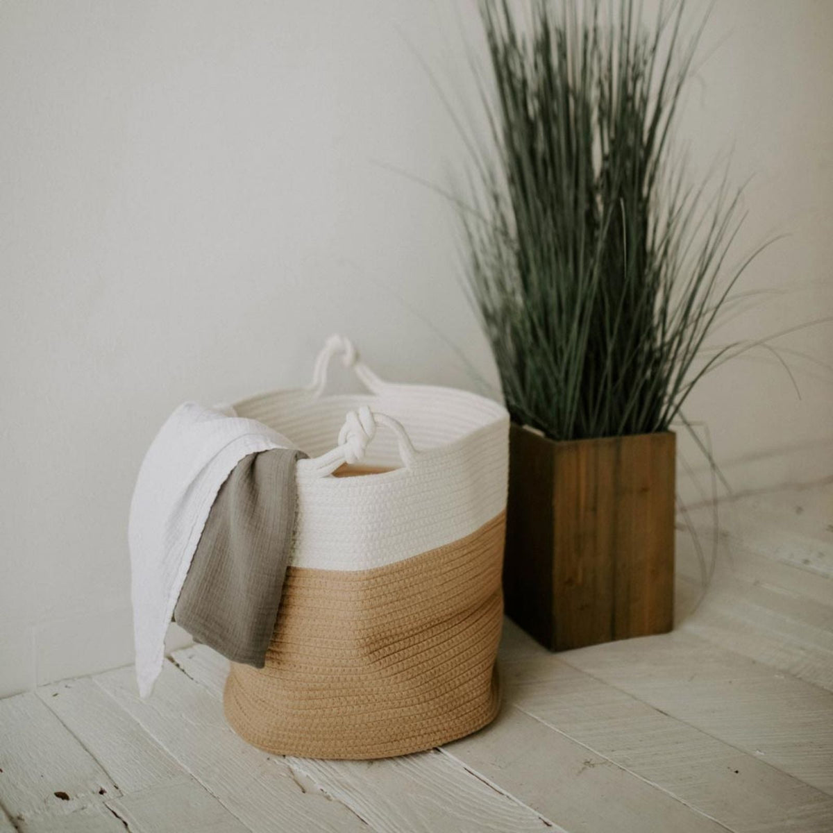 Soft Rope Storage Basket