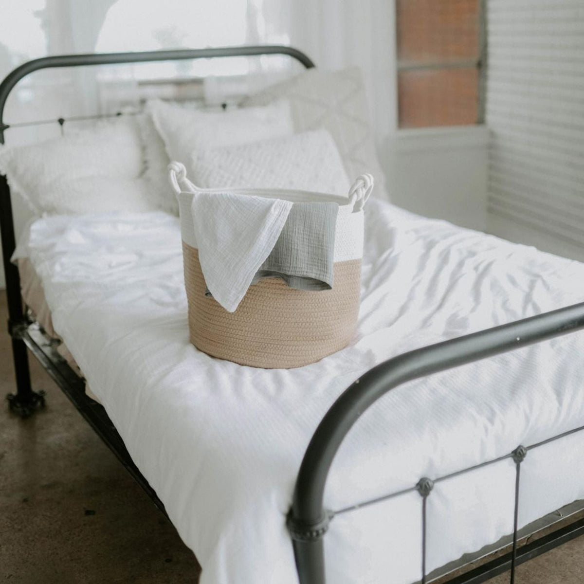 Soft Rope Storage Basket