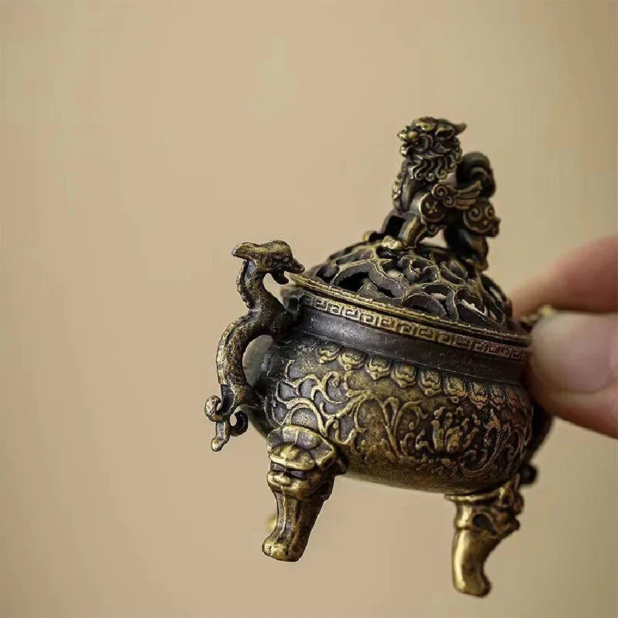 Zen Metal Incense Tower