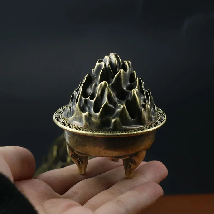 Zen Metal Incense Tower
