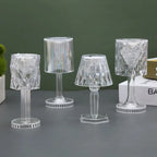 Crystal Glow Color-Changing Accent Lamp