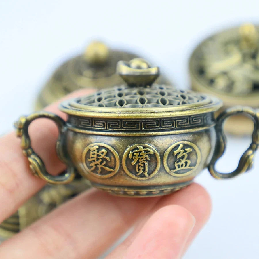 Zen Metal Incense Tower