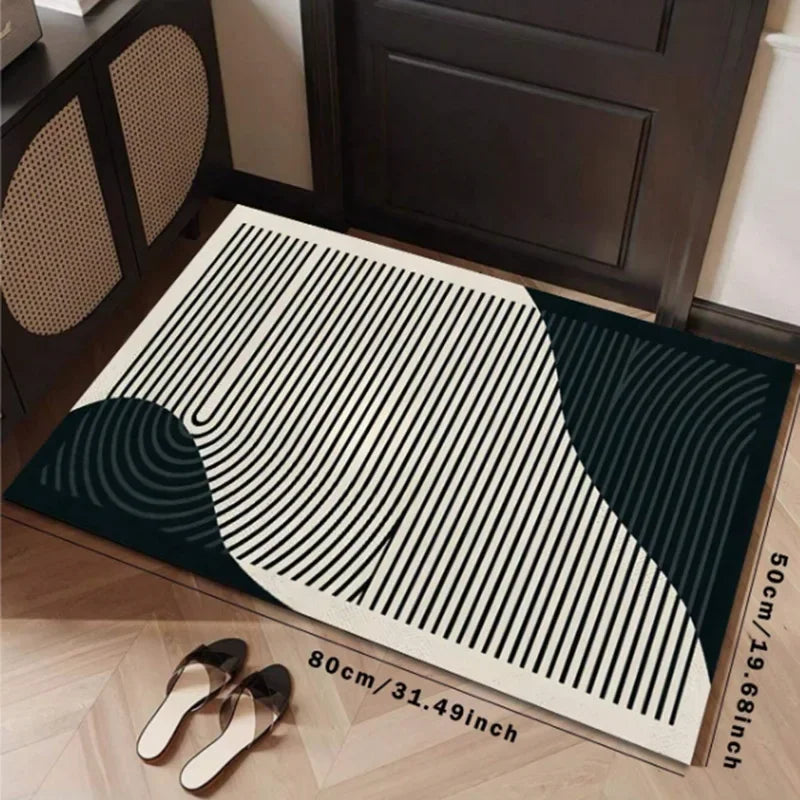 Minimalist Line Accent Rug