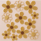 Rattan Daisy Wall Decor