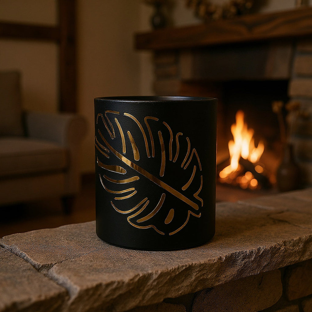 Leaf Votive Candle Holder