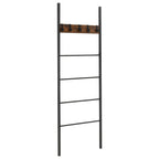 Decorative Blanket Ladder with Hooks