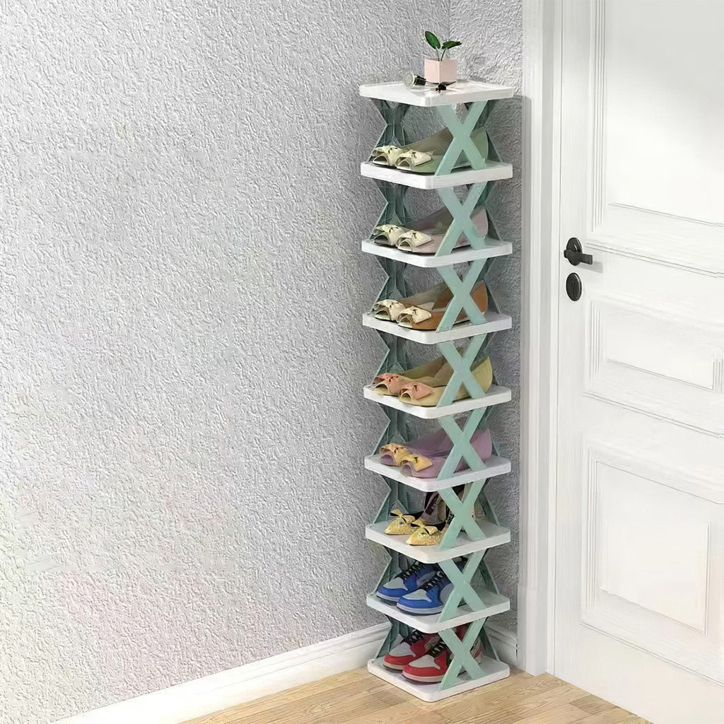Slim 9-Tier Vertical Shoe Organizer — product view 2