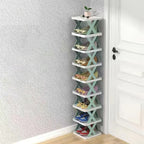 Slim 9-Tier Vertical Shoe Organizer — product view 2