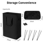 SlimSpace 45L Rolling Laundry Hamper