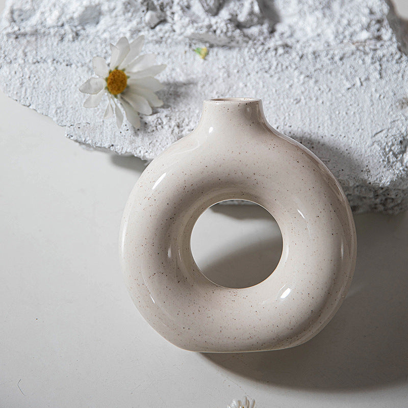 Sculptural Ceramic Candle Holder