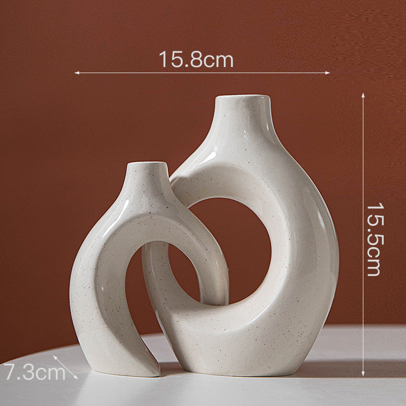 Sculptural Ceramic Candle Holder