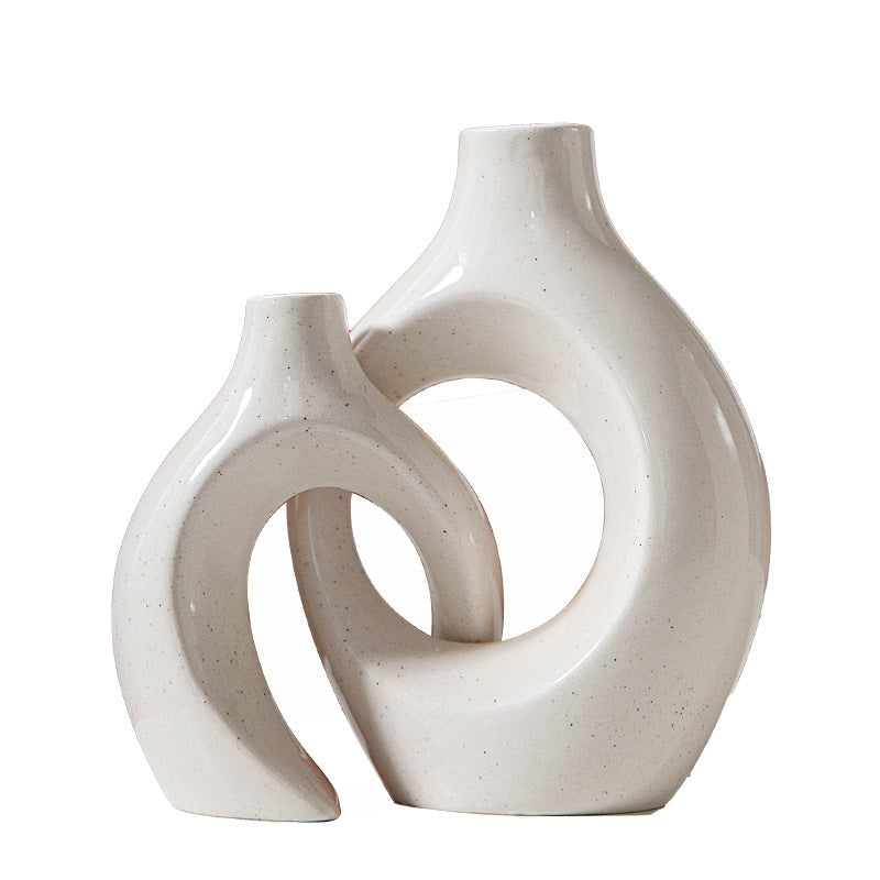 Sculptural Ceramic Candle Holder