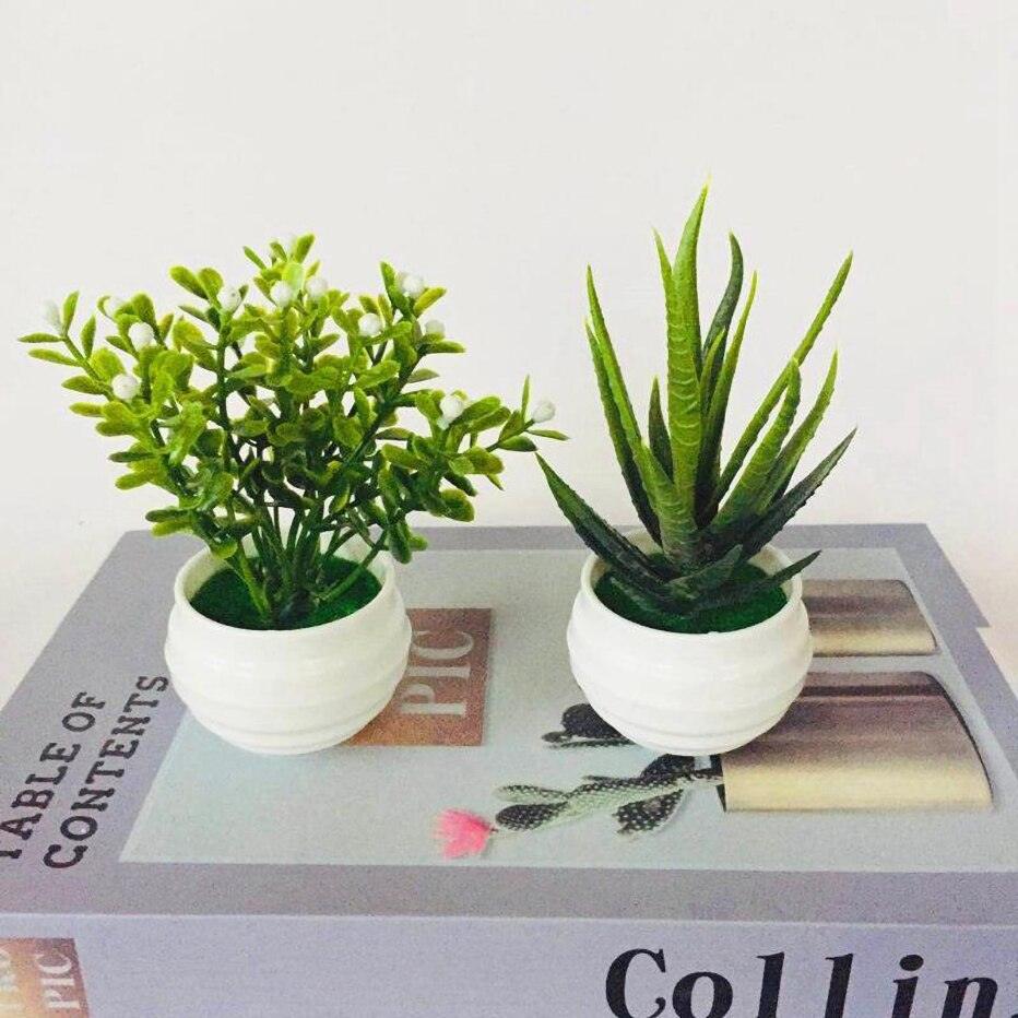 Mini Faux Succulent Pot