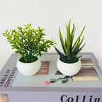 Mini Faux Succulent Pot