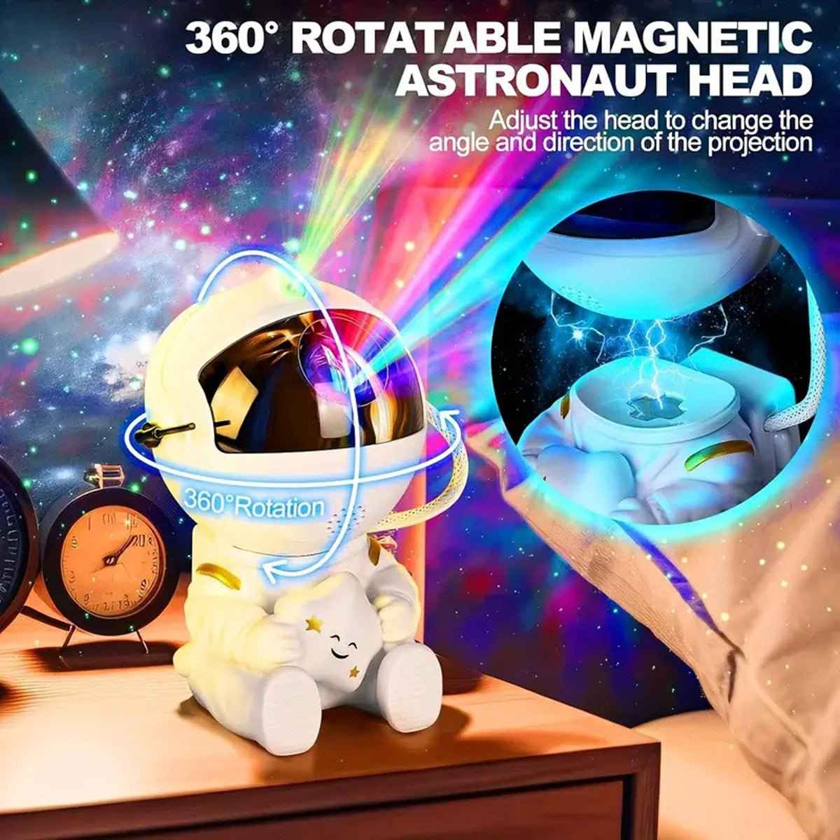 Astronaut Galaxy Projector