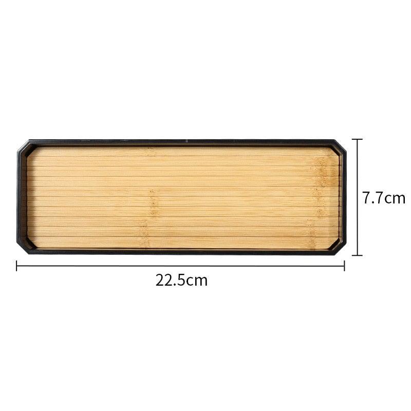 Bamboo Bathroom Accessory Set