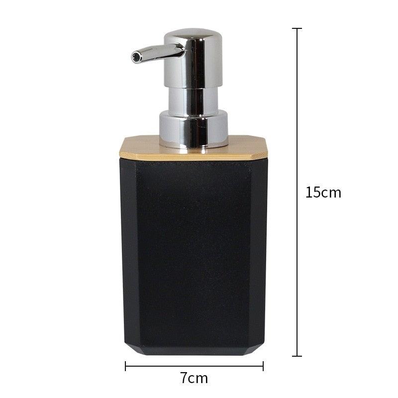 Bamboo Bathroom Accessory Set