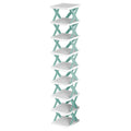 Slim 9-Tier Vertical Shoe Organizer — product view 1