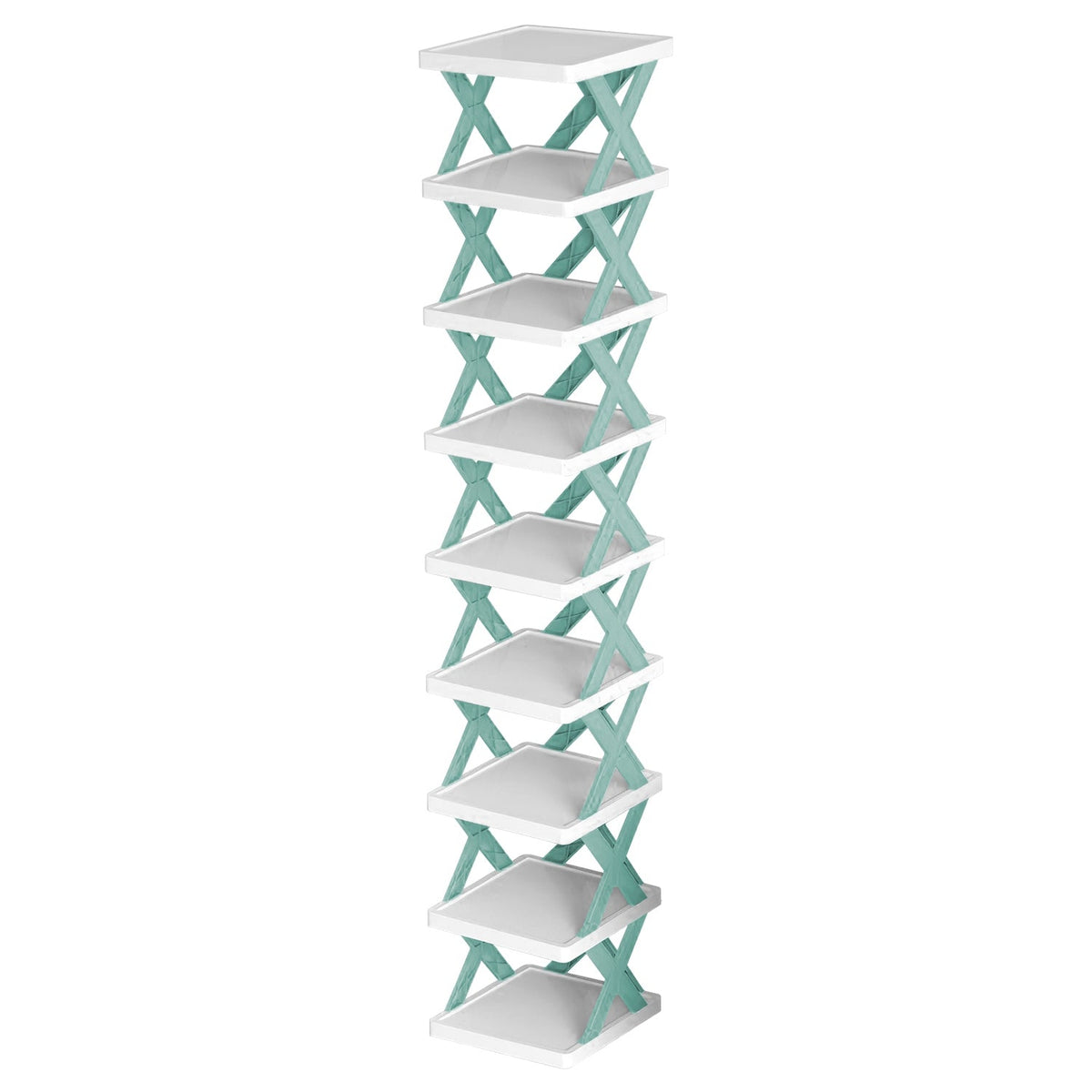 Slim 9-Tier Vertical Shoe Organizer — product view 1