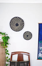 Handwoven Raffia Catchall Basket