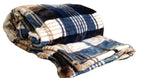 Winter Cabin Flannel Throw