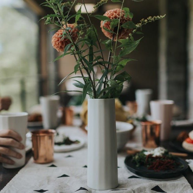 Bloom Handmade Porcelain Vase — 8 in.