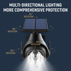 SolarSense Outdoor Motion Wall Light