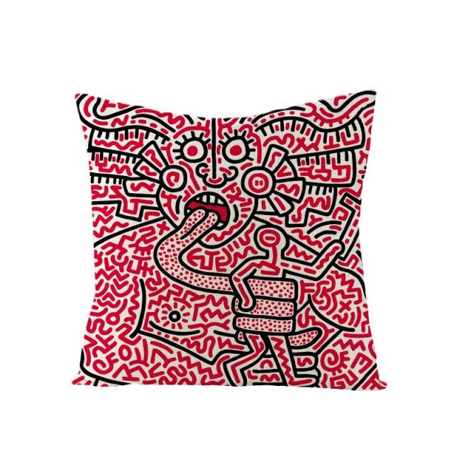 Colorful Abstract Pillow Cover