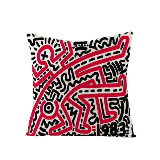 Colorful Abstract Pillow Cover