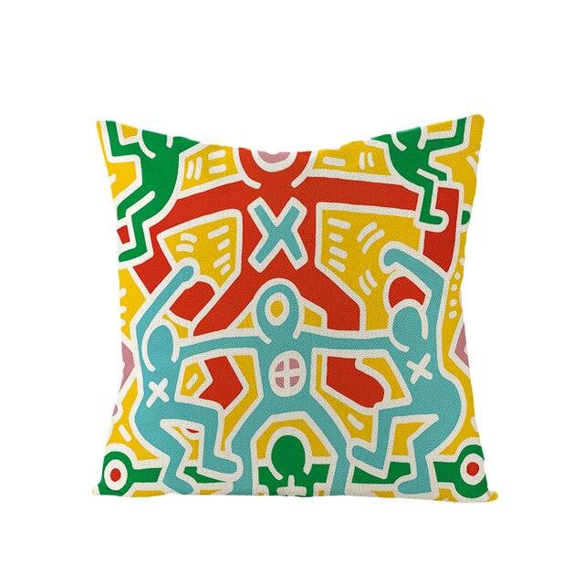 Colorful Abstract Pillow Cover