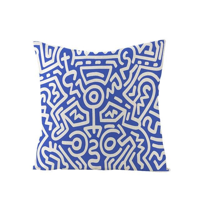 Colorful Abstract Pillow Cover