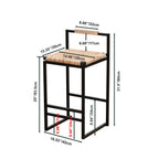 Water Hyacinth Counter Stools — Set of 2