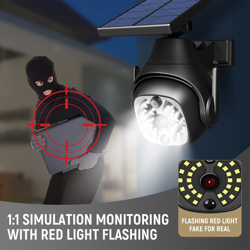 SolarSense Outdoor Motion Wall Light