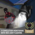SolarSense Outdoor Motion Wall Light