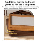 Solid Wood Desk Photo Frame