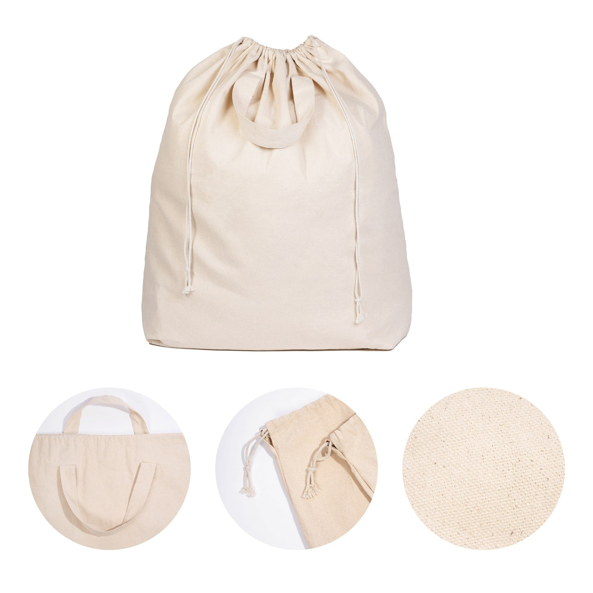 Heavy-Duty Canvas Laundry Bag — product view 5