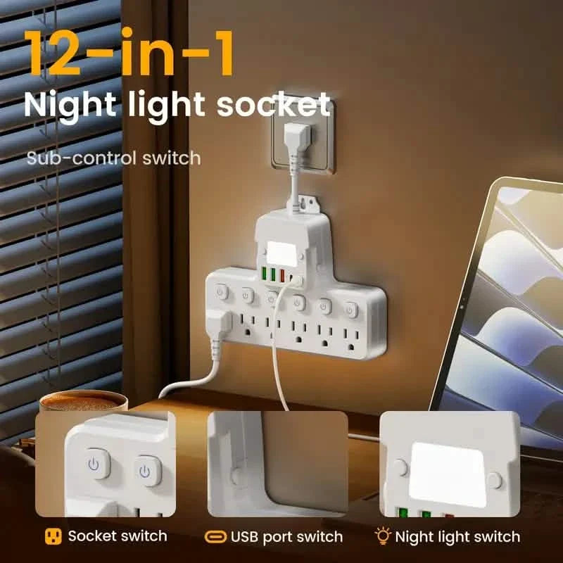 12-in-1 Desk Lamp & Charging Station — product view 6