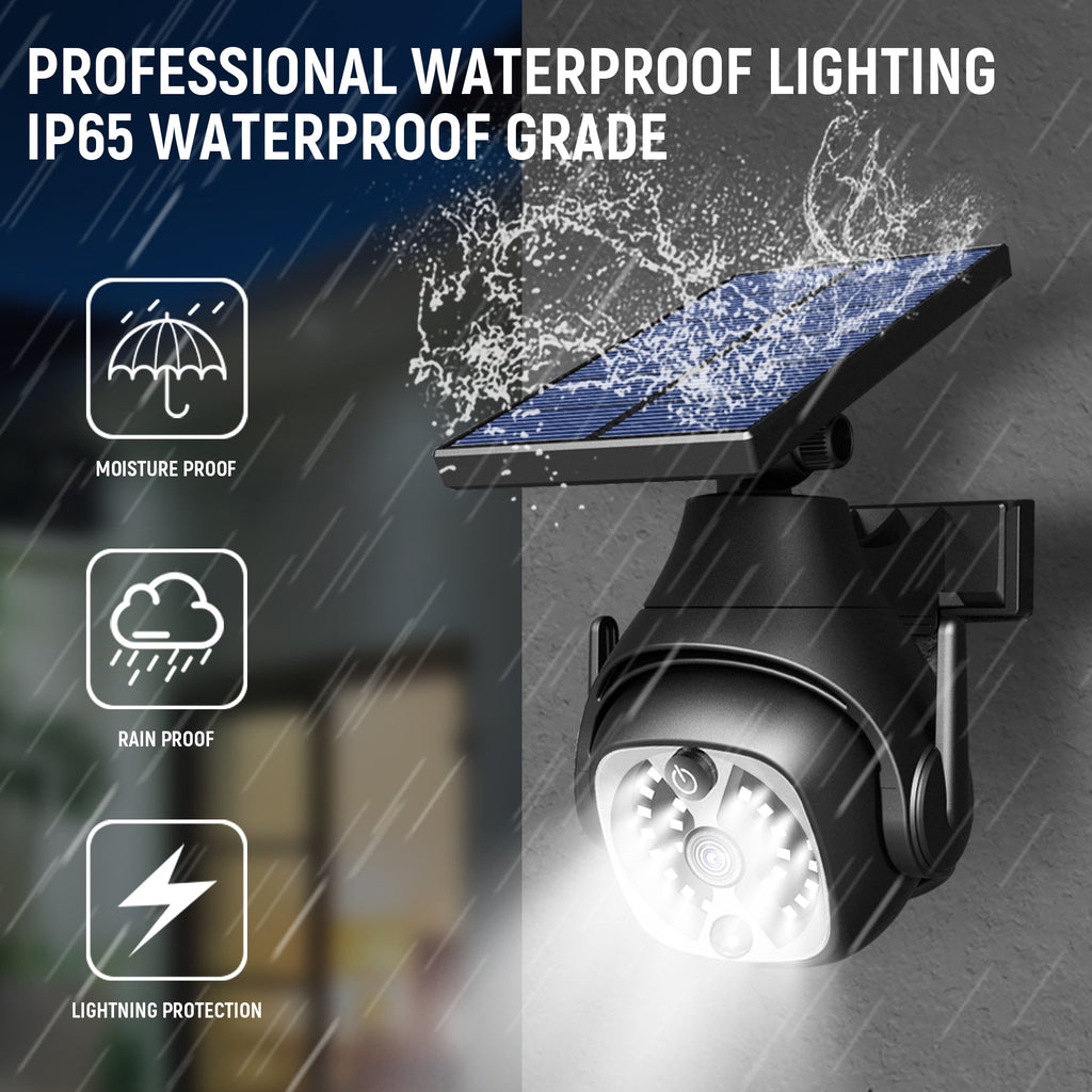 SolarSense Outdoor Motion Wall Light