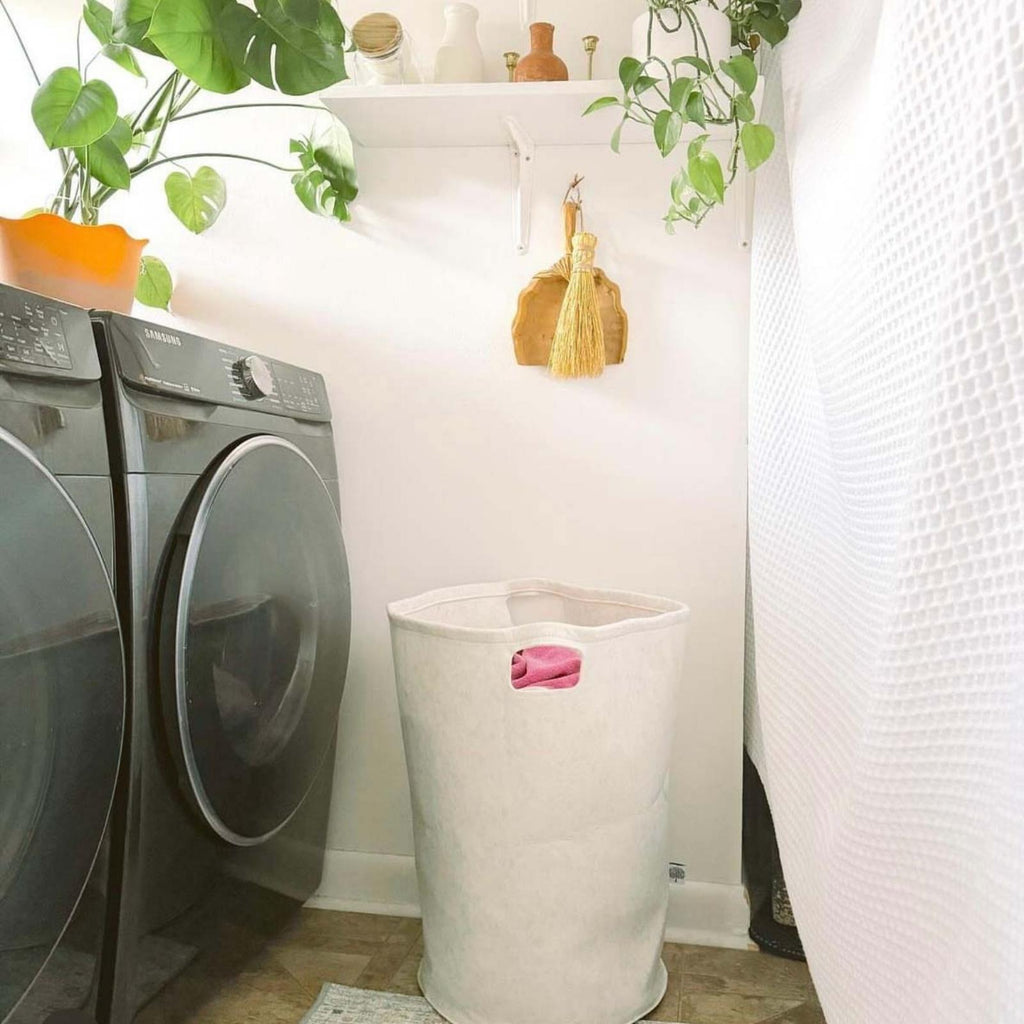 Soft Felt Everyday Laundry Hamper — product view 5