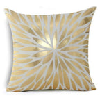 Black & Gold Velvet Pillow Cover