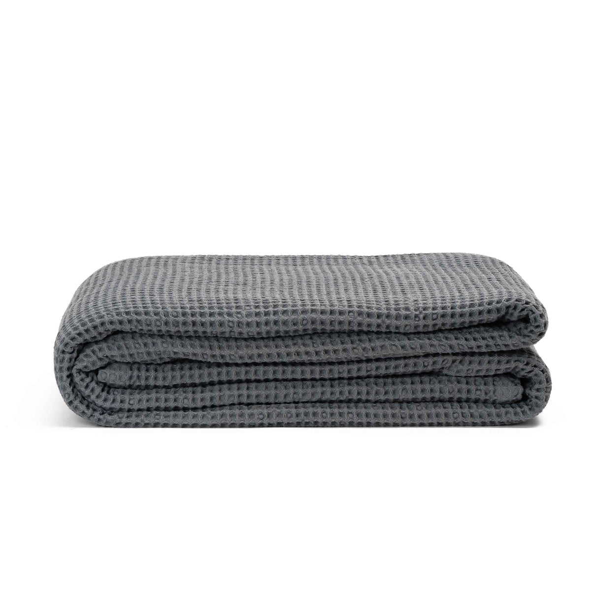 Waffle Weave Cotton Throw — 50 × 60 in.